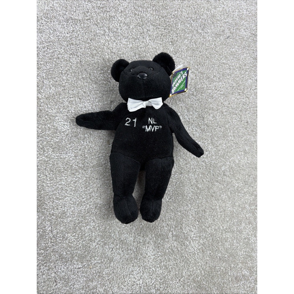 Salvino's Bammers – Sammy Sosa #21 NL MVP Bear – 1998 w/ Tags – 8" – Black